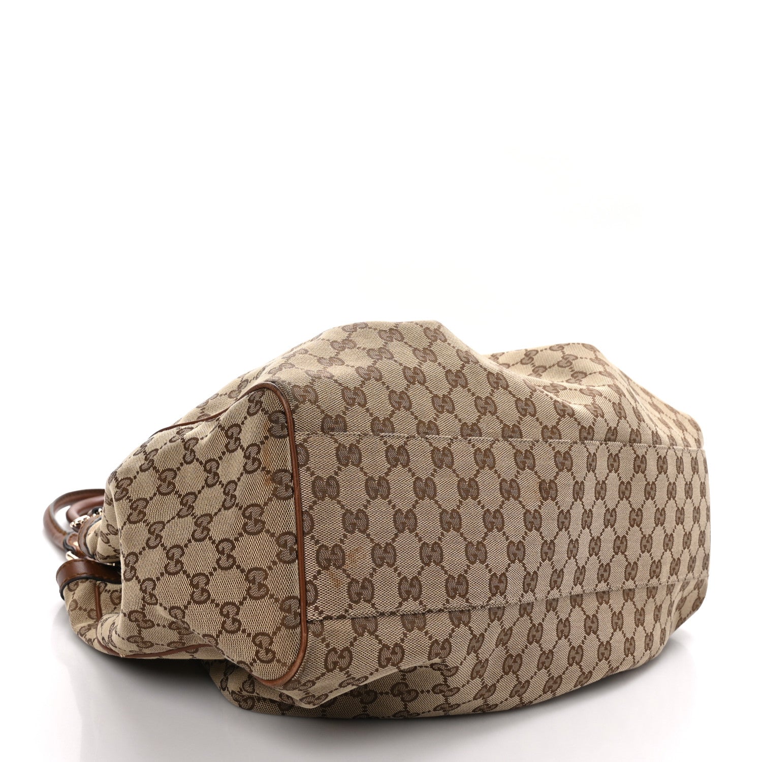 Gucci Monogram Large Sukey Tote Brown 4 of 12