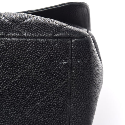 Chanel Caviar Quilted Maxi Single Flap Black 14 of 14