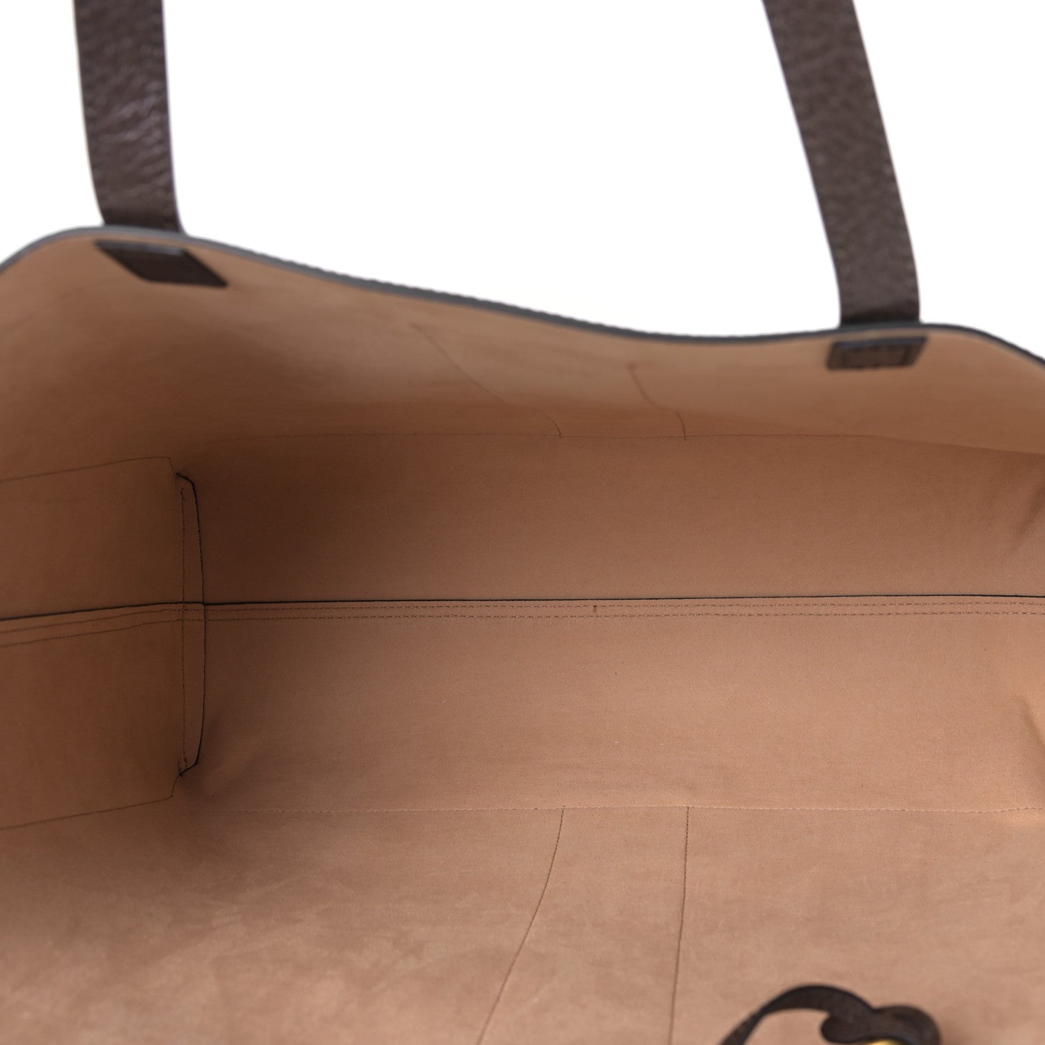 Gucci GG Supreme Monogram Web Ophidia Tote Brown 6 of 10