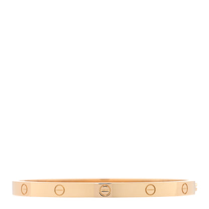 Cartier 18K Yellow Gold Medium LOVE Bracelet 17 1 of 5