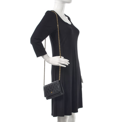 Chanel Caviar Quilted Wallet On Chain WOC Black 2 of 11