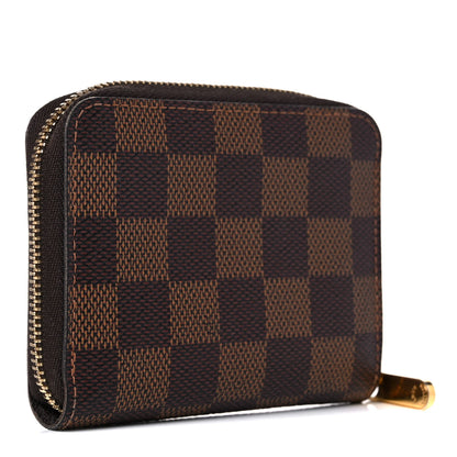 Louis Vuitton Damier Ebene Zippy Coin Purse 3 of 7