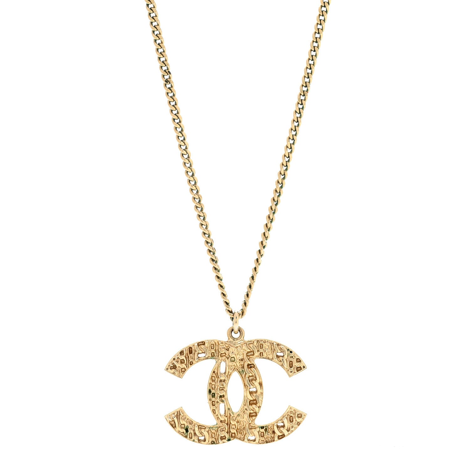 Chanel Chain CC 100 Anniversary Necklace Gold 4 of 7