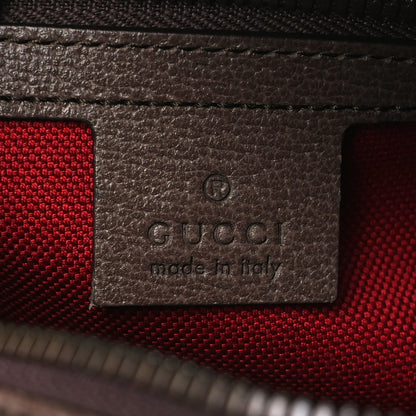 Gucci Cotton Wool Textured Calfskin Houndstooth Woven Square Messenger Bag Red Green Ivory Multicolor New Acero 6 of 10