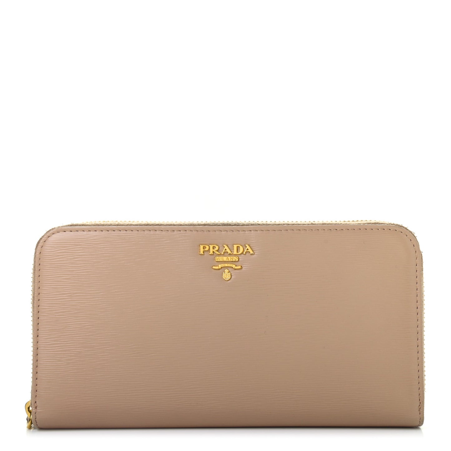 Vitello Phenix Zip Around Wallet Cammeo