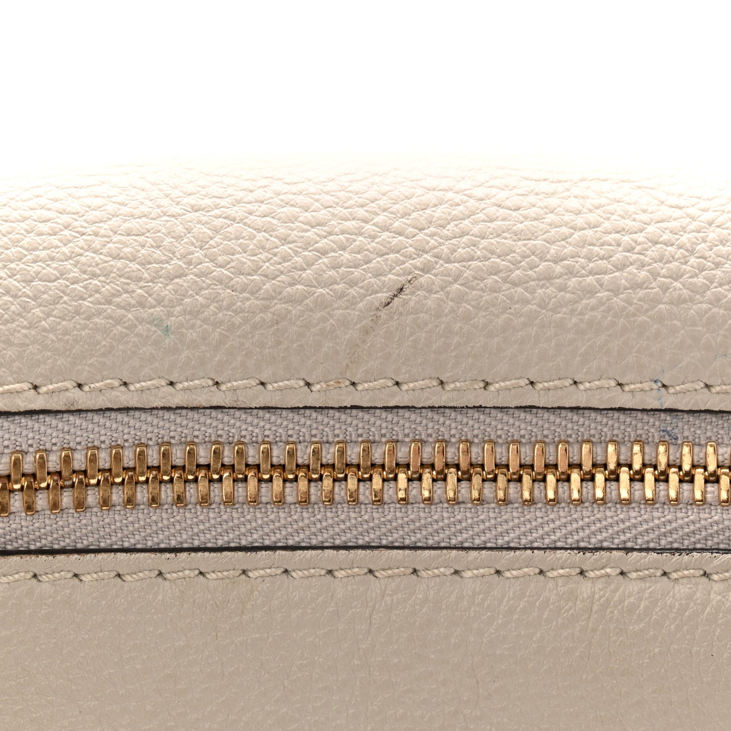 Calfskin Large Marcie Satchel Dove