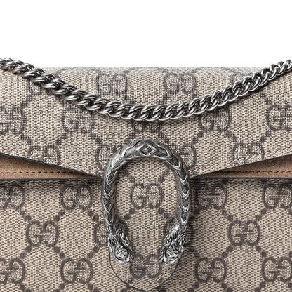Gucci GG Supreme Monogram Super Mini Dionysus Shoulder Bag Taupe 6 of 8