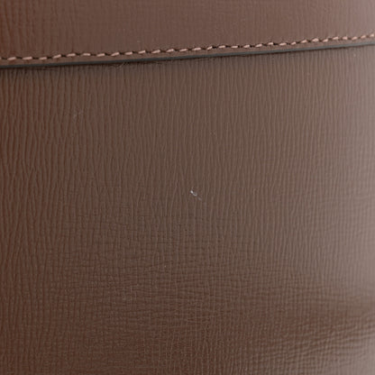 Gucci Monogram Textured Calfskin Horsebit 1955 Drawstring Bucket Bag Beige Brown Sugar 11 of 11