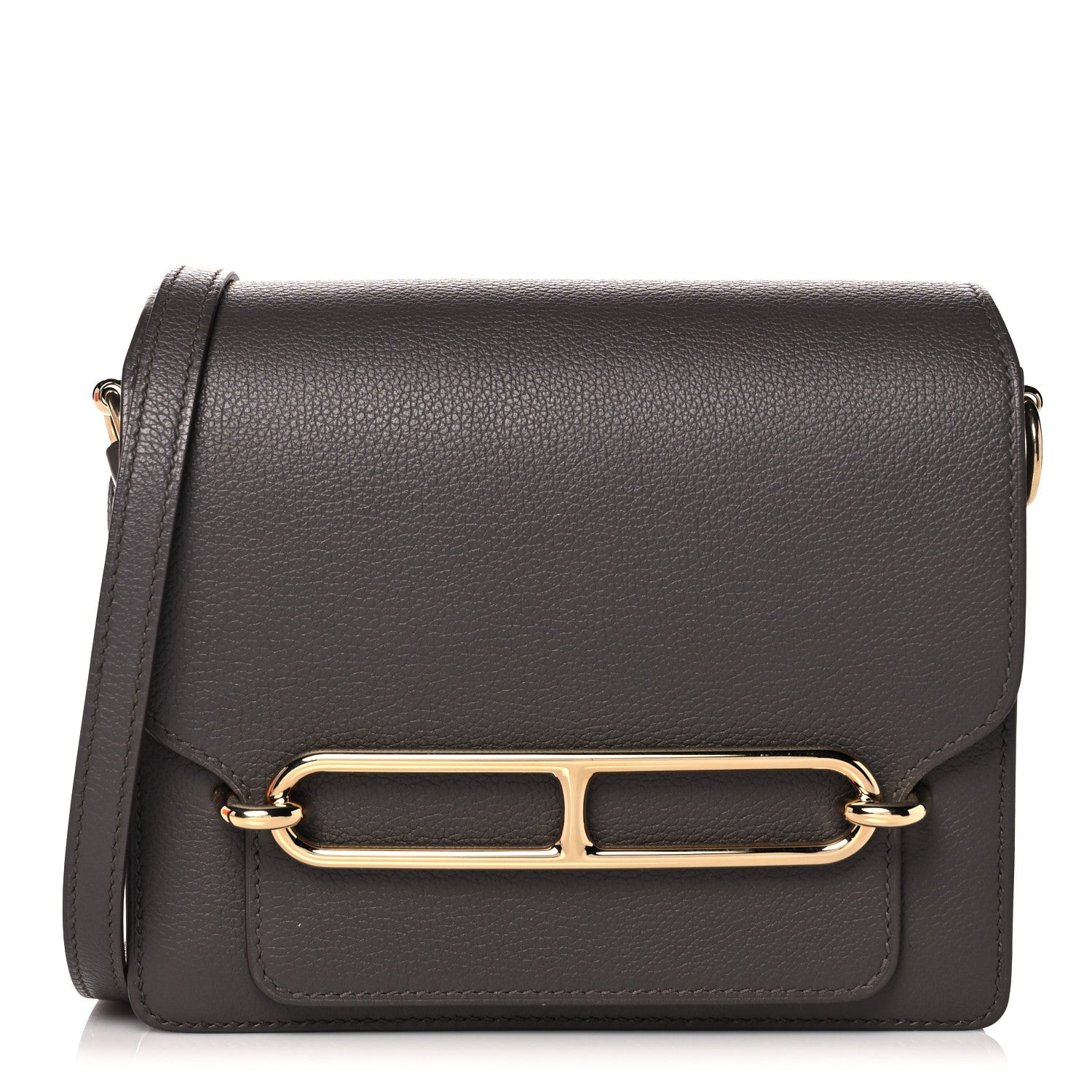 Hermes Evercolor Mini Sac Roulis Etain 1 of 10