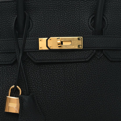 Hermes Togo BIRKIN 30 Black 8 of 11