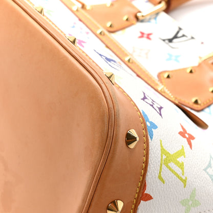Louis Vuitton Monogram Multicolor Alma White 10 of 13