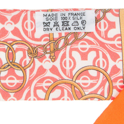 Hermes Silk Mors Et Gourmettes Remix Twilly 3 of 5