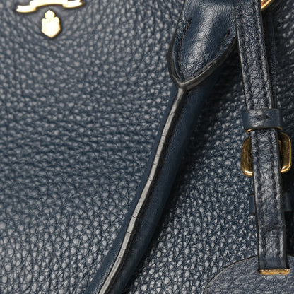 Prada Vitello Phenix Bauletto Baltico 9 of 14