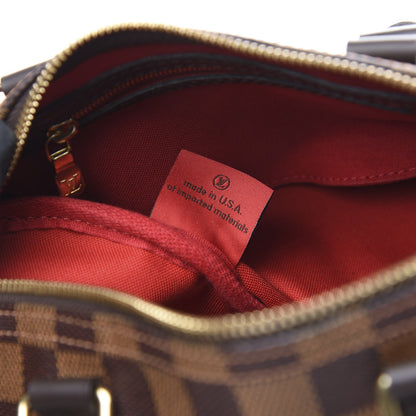 Louis Vuitton Damier Ebene Speedy Bandouliere 25 6 of 10