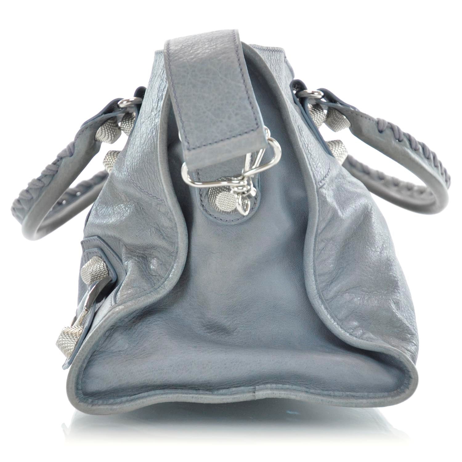 Balenciaga Agneau Giant 12 Silver Hardware City Ardoise 4 of 9