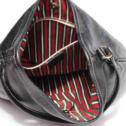 Gucci Leather New Britt Medium Hobo Black 5 of 9