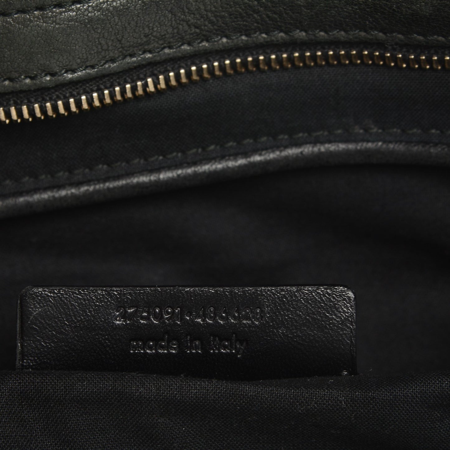 Sheepskin Large Cabas ChYc Black