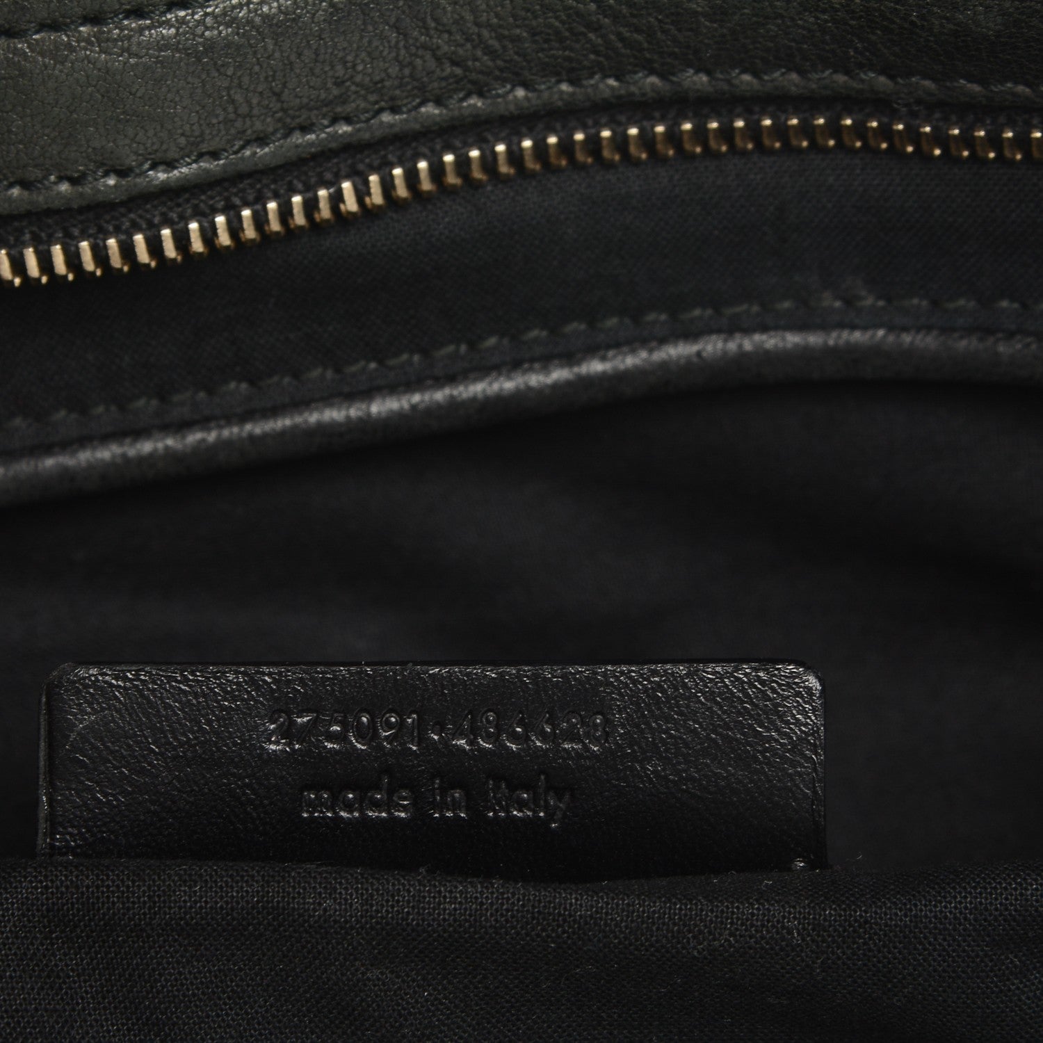 Saint Laurent Sheepskin Large Cabas ChYc Black 7 of 7
