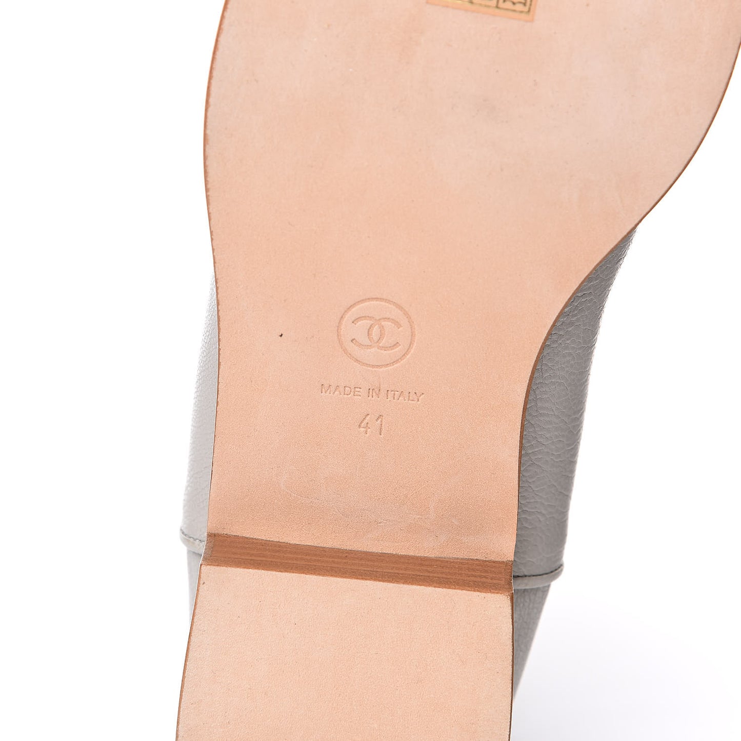 Calfskin Ascot CC Boots 41 Gray