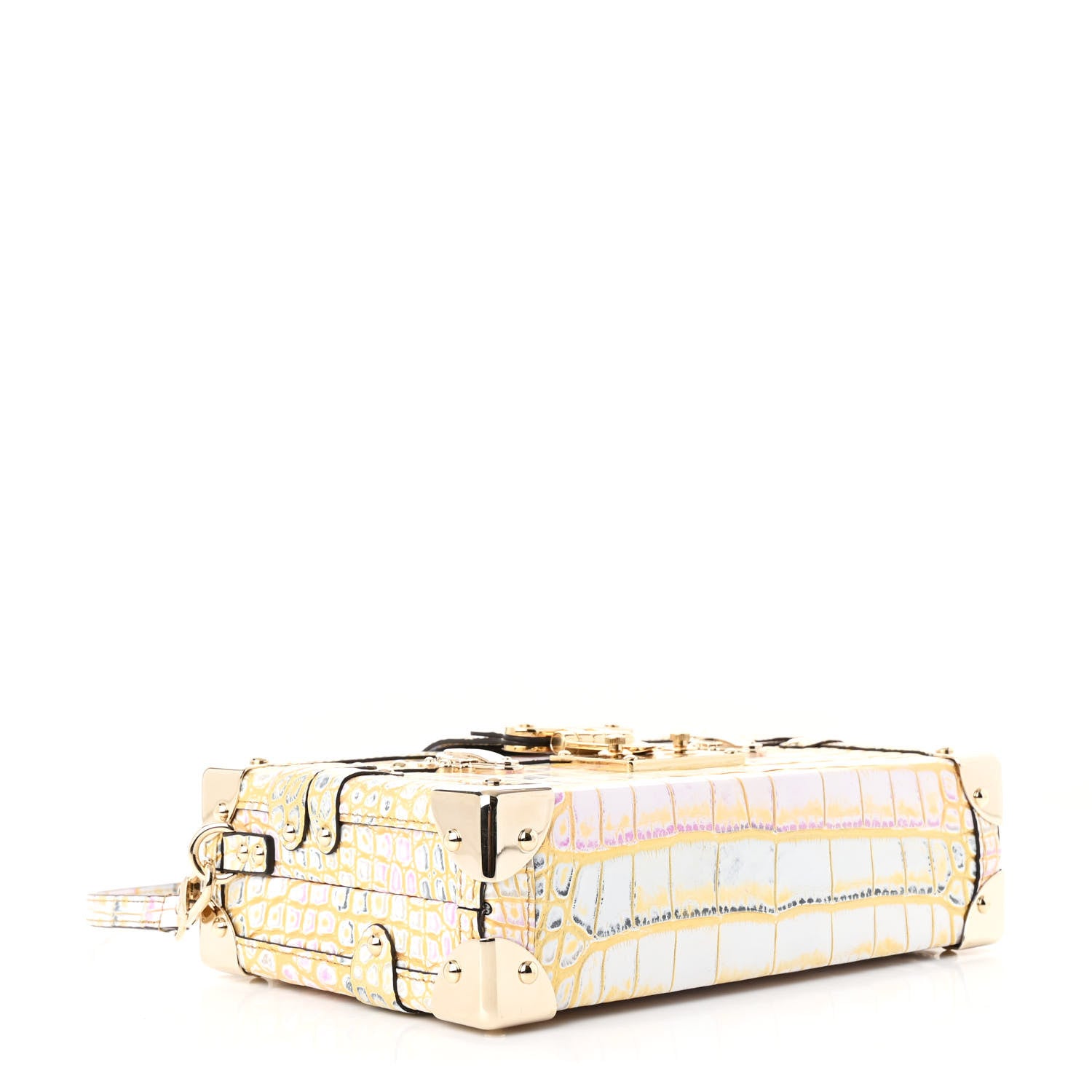 Louis Vuitton Alligator Royal Garden Petite Malle 4 of 10