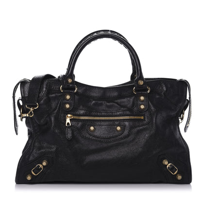 Balenciaga Agneau Giant 12 Gold Hardware City Black 3 of 13