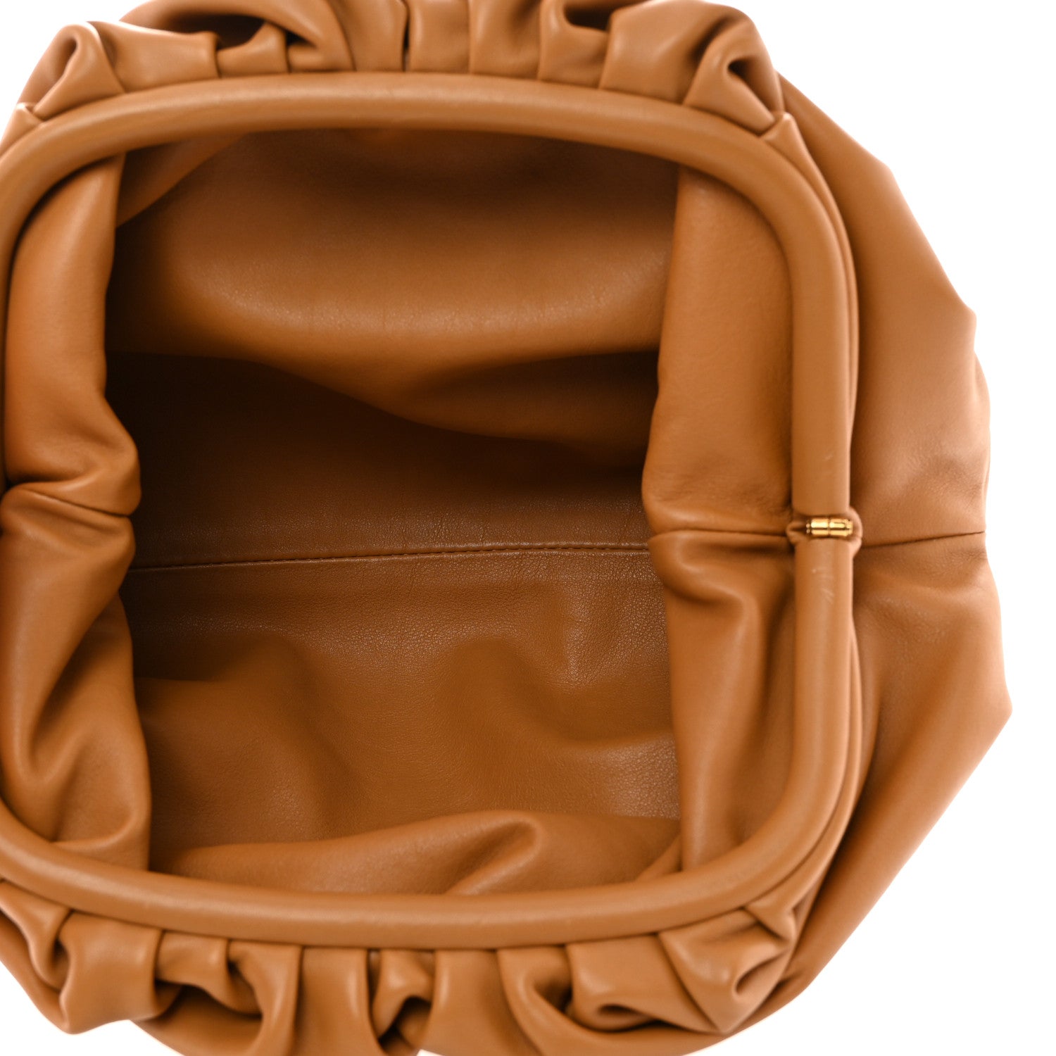 Bottega Veneta Calfskin Teen Pouch Caramel 5 of 8