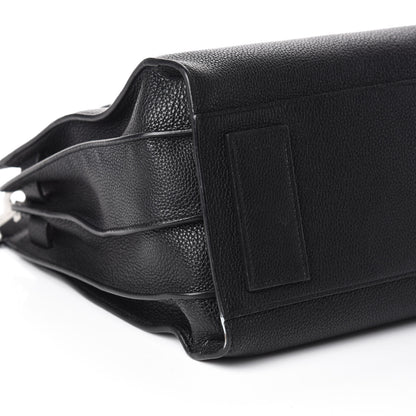 Saint Laurent Grained Calfskin Small Supple Sac De Jour Black 9 of 11