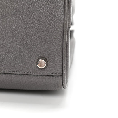 Gucci Grainy Calfskin Medium Zumi Top Handle Bag Dusty Grey 11 of 13