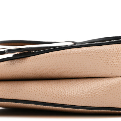Christian Dior Grained Calfskin Mini Saddle Bag Fard 10 of 10
