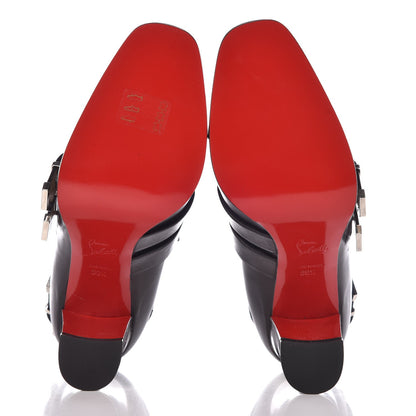 Christian Louboutin Calfskin Anita Pumps 39.5 Black 5 of 7