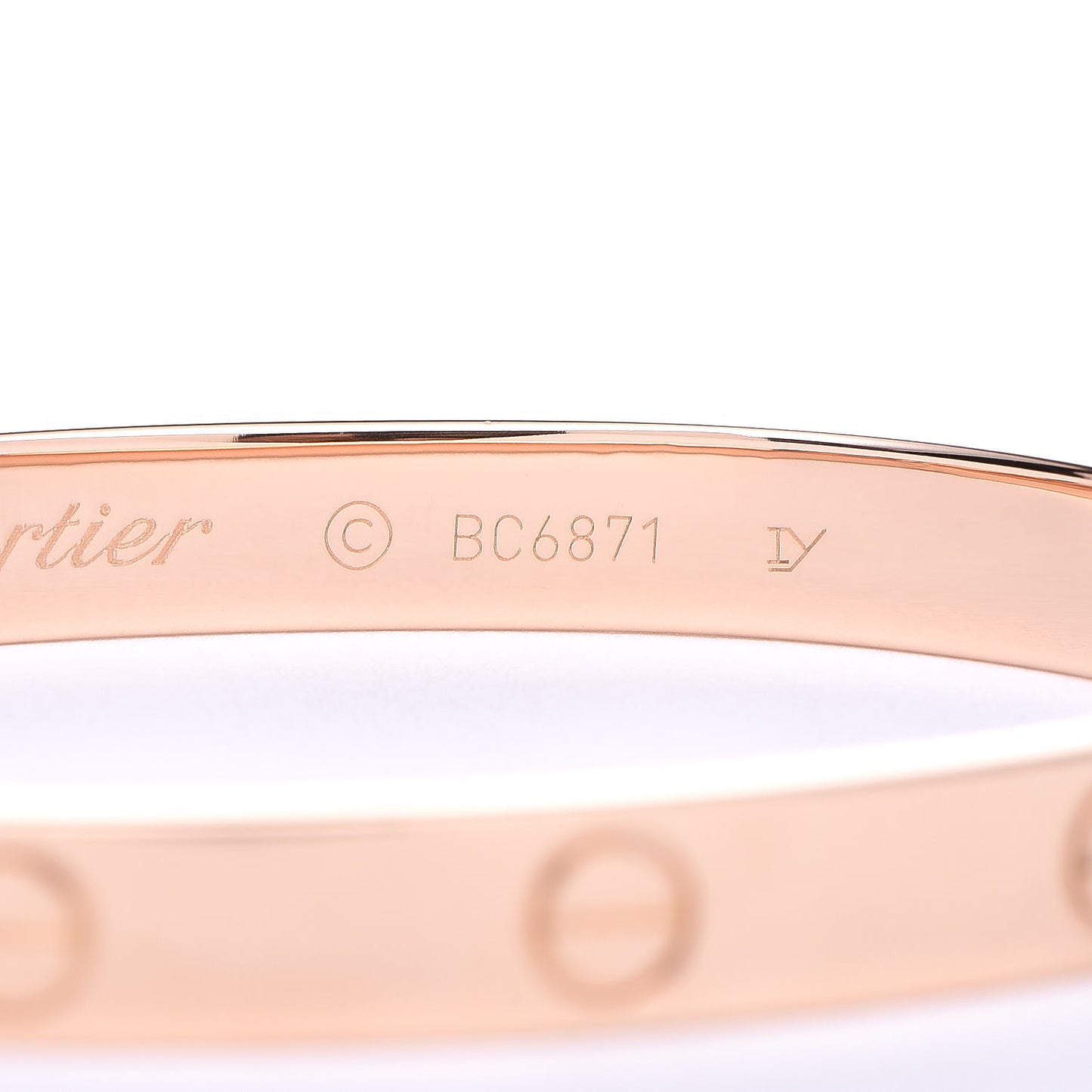 18K Pink Gold LOVE Bracelet 18