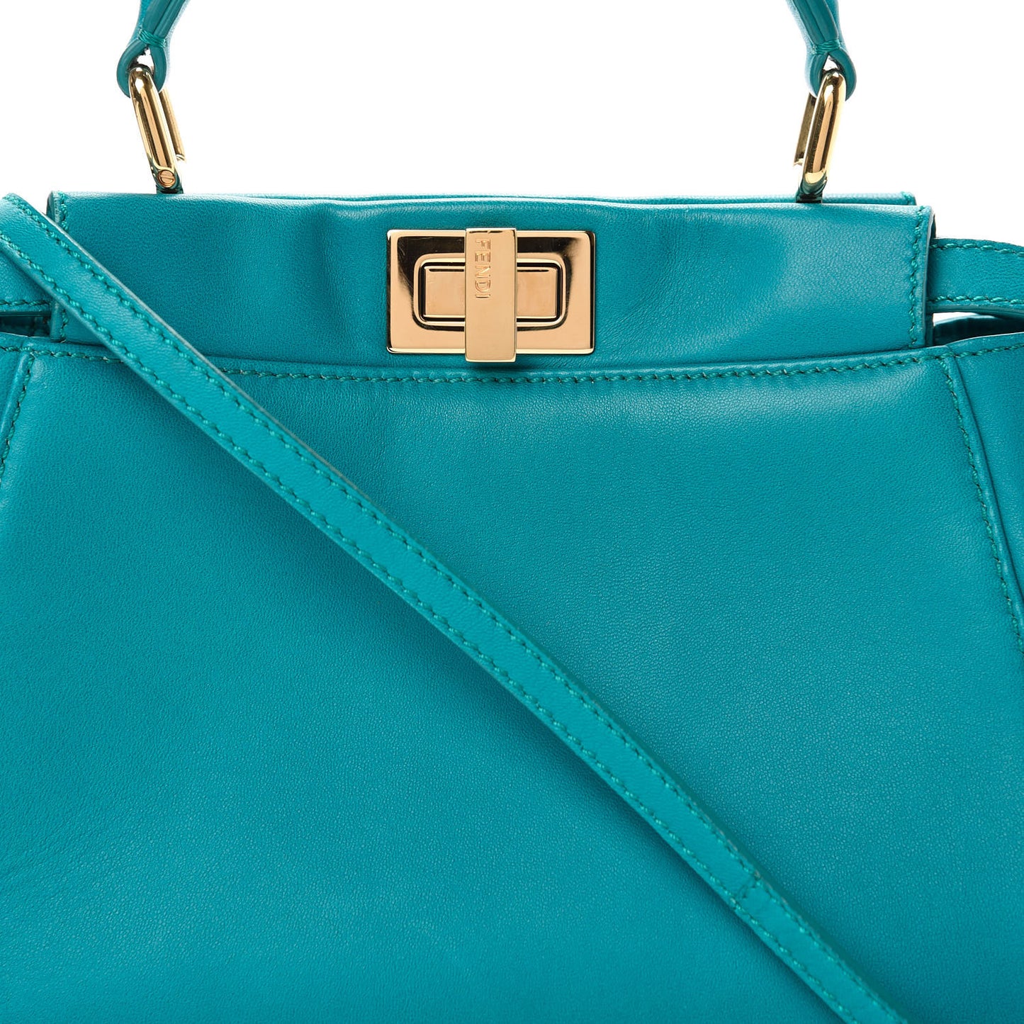Nappa Mini Peekaboo Iconic Satchel Lago