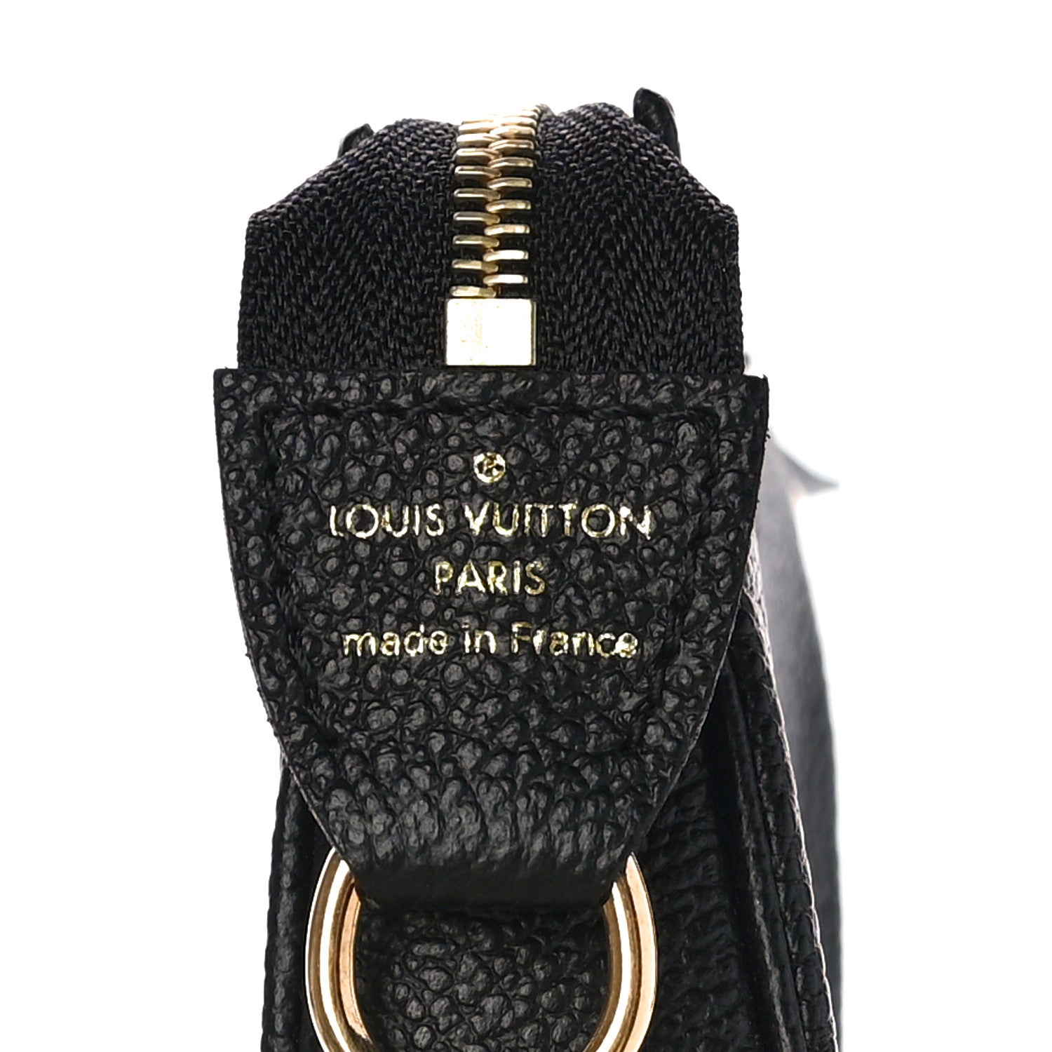 Louis Vuitton Empreinte Monogram Giant Mini Pochette Accessories Black 7 of 10