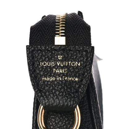 Louis Vuitton Empreinte Monogram Giant Mini Pochette Accessories Black 7 of 10