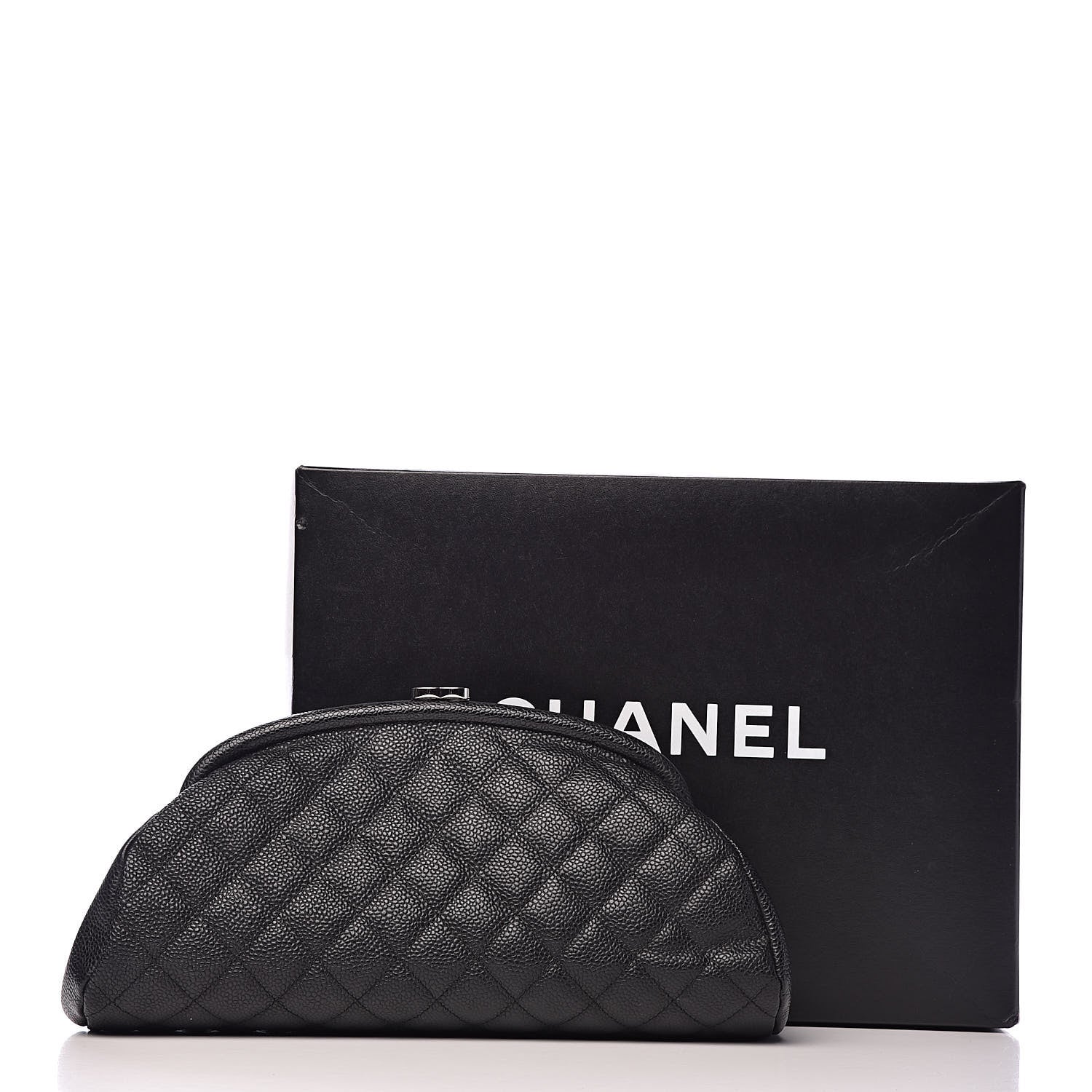 Chanel Caviar Quilted Timeless Clutch Black 13 of 13
