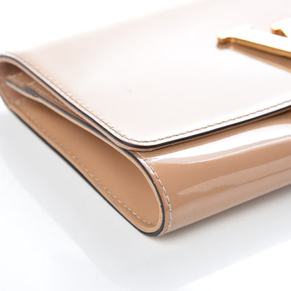 Louis Vuitton Patent Louise Clutch Nude 7 of 16