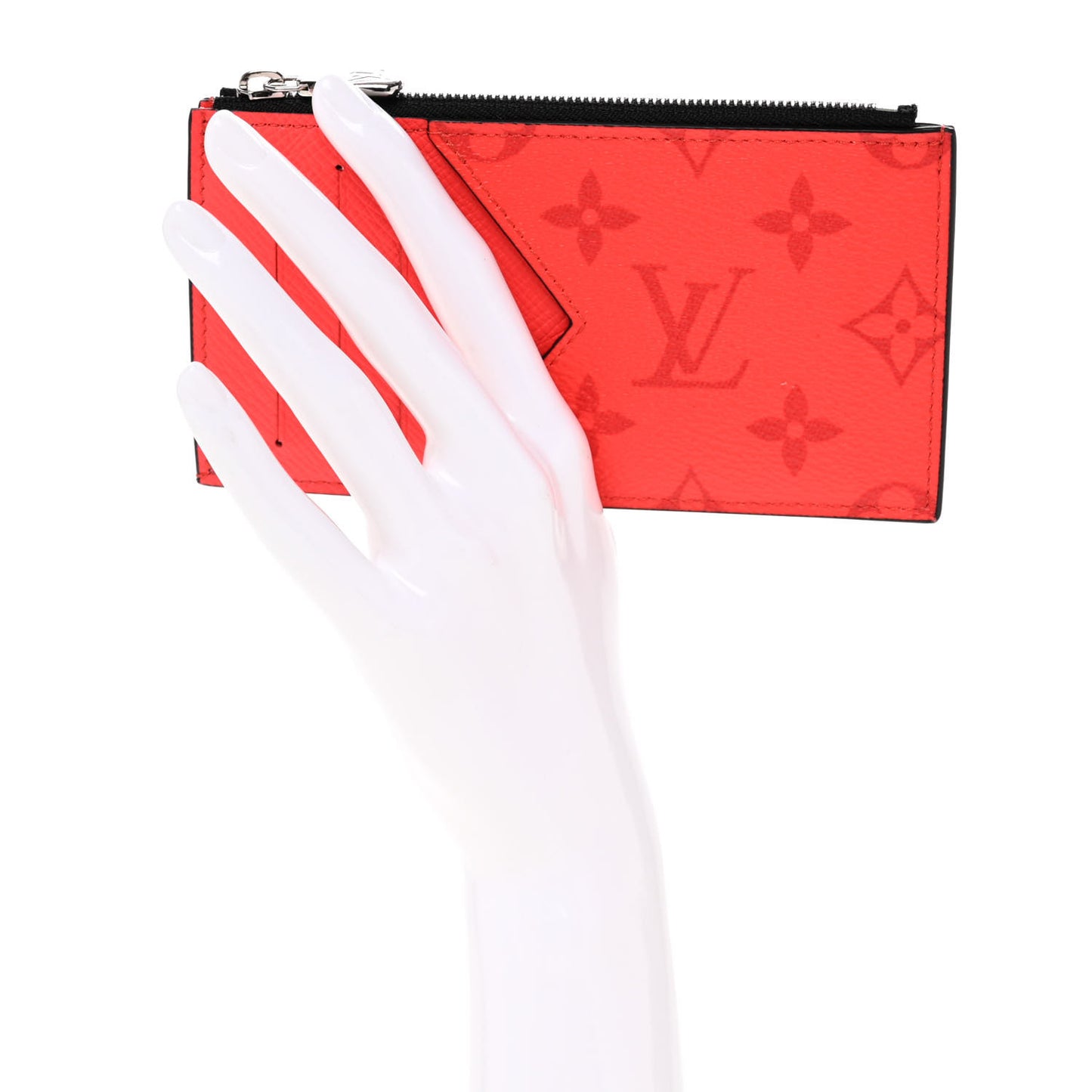 Taigarama Coin Card Holder Fire Red