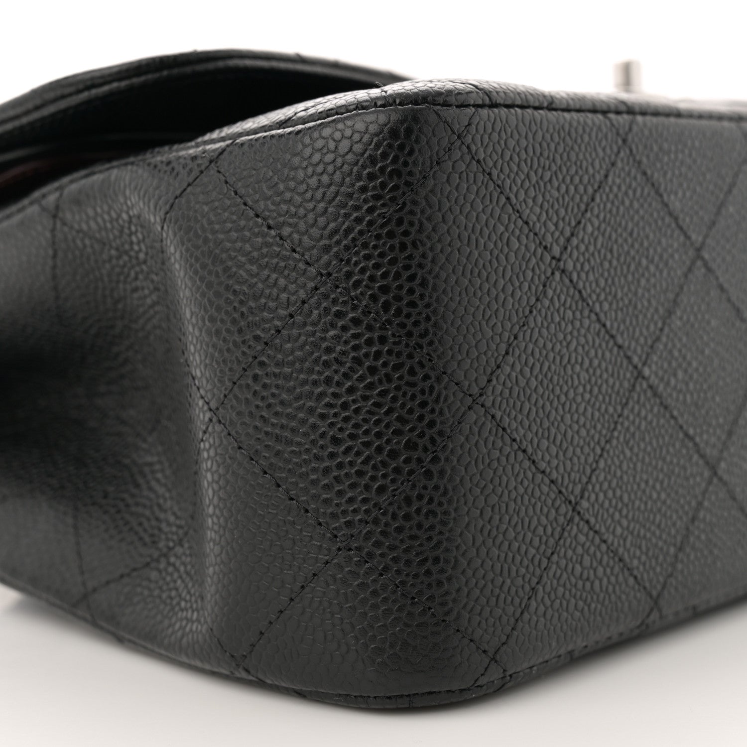 Chanel Caviar Quilted Jumbo Double Flap Black 9 of 11