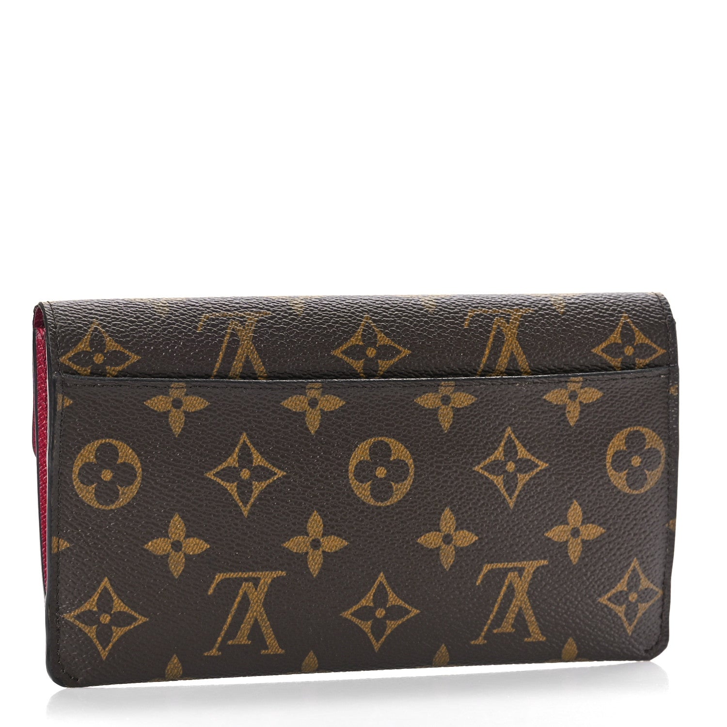 Louis Vuitton Monogram Jeanne Wallet Fuchsia 4 of 9