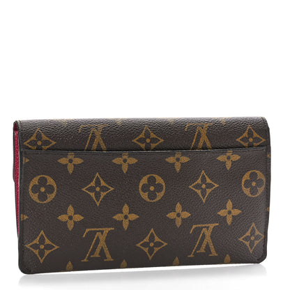 Louis Vuitton Monogram Jeanne Wallet Fuchsia 4 of 9