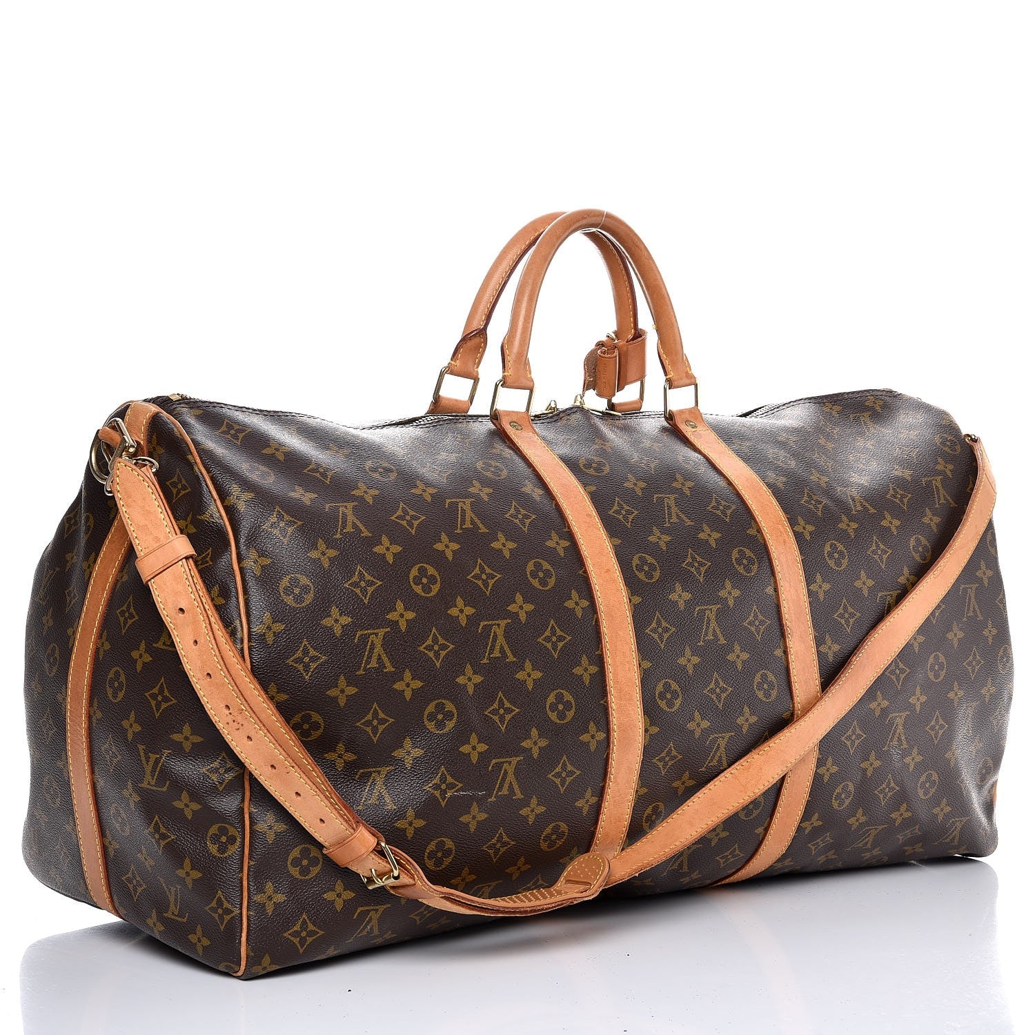 Louis Vuitton Monogram Keepall Bandouliere 60 4 of 29