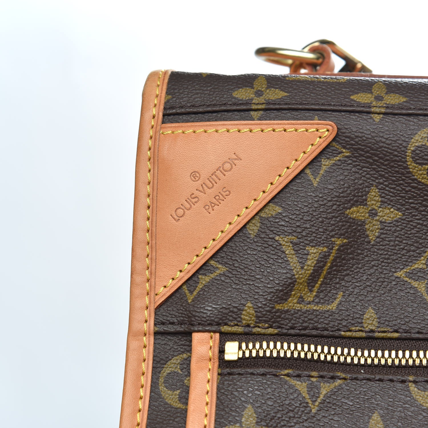 Louis Vuitton Monogram Garment Bag 5 Hangers 7 of 11