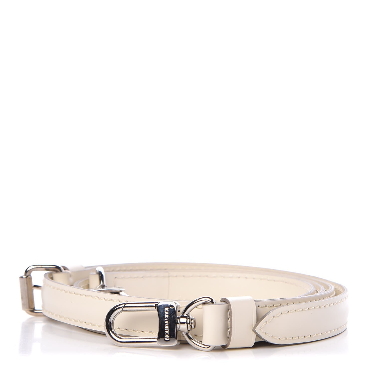 Louis Vuitton Calfskin Alma BB Shoulder Strap Ivory 1 of 3