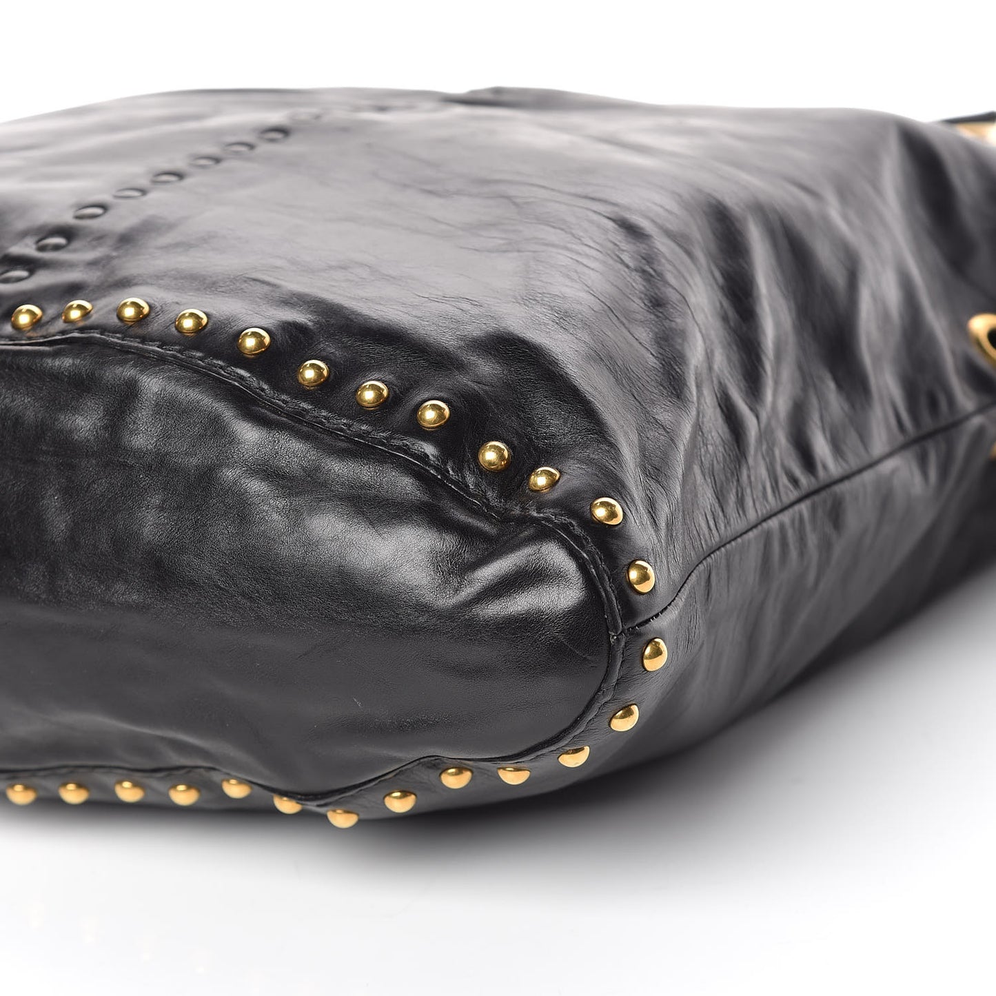 Calfskin Large Babouska Tote Black