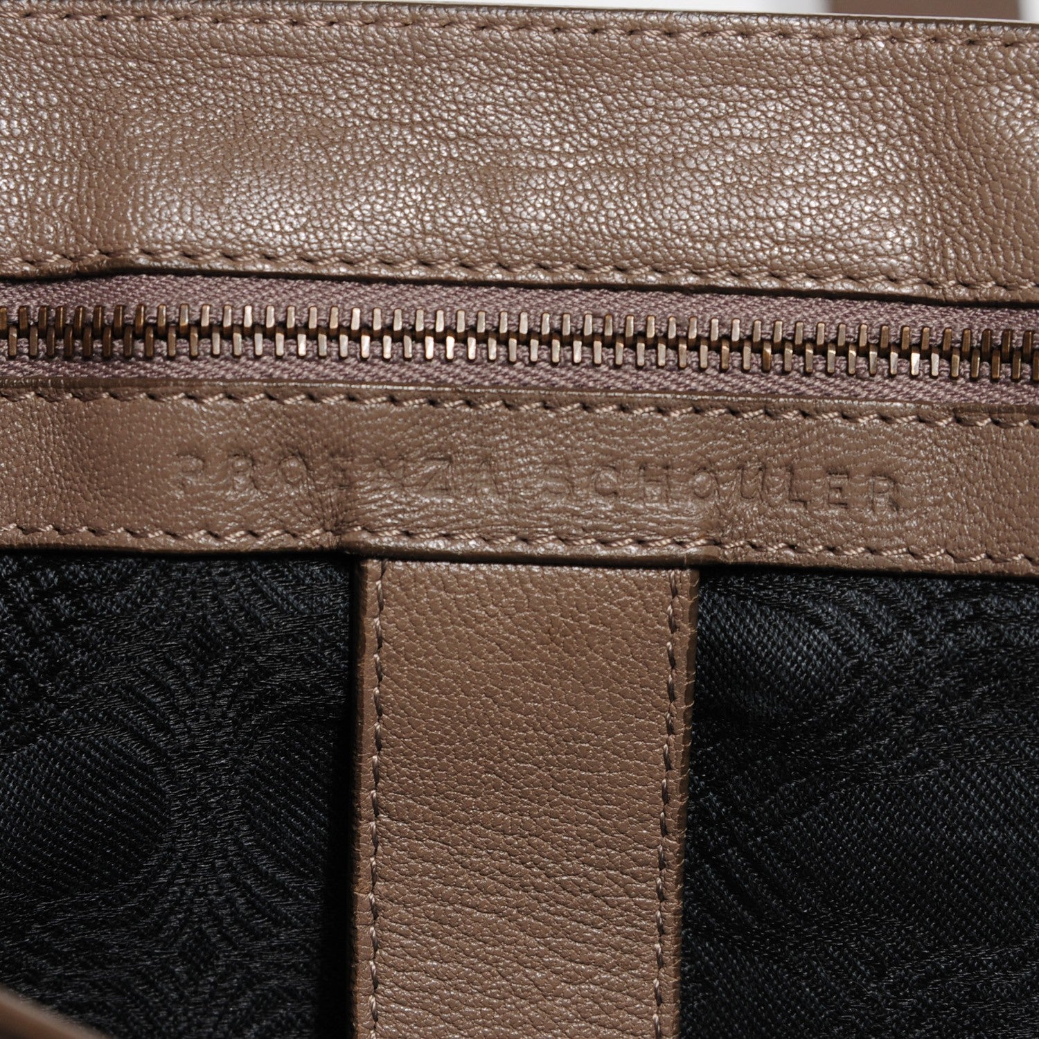 Proenza Schouler Lambskin Medium PS1 Satchel Smoke 3 of 12