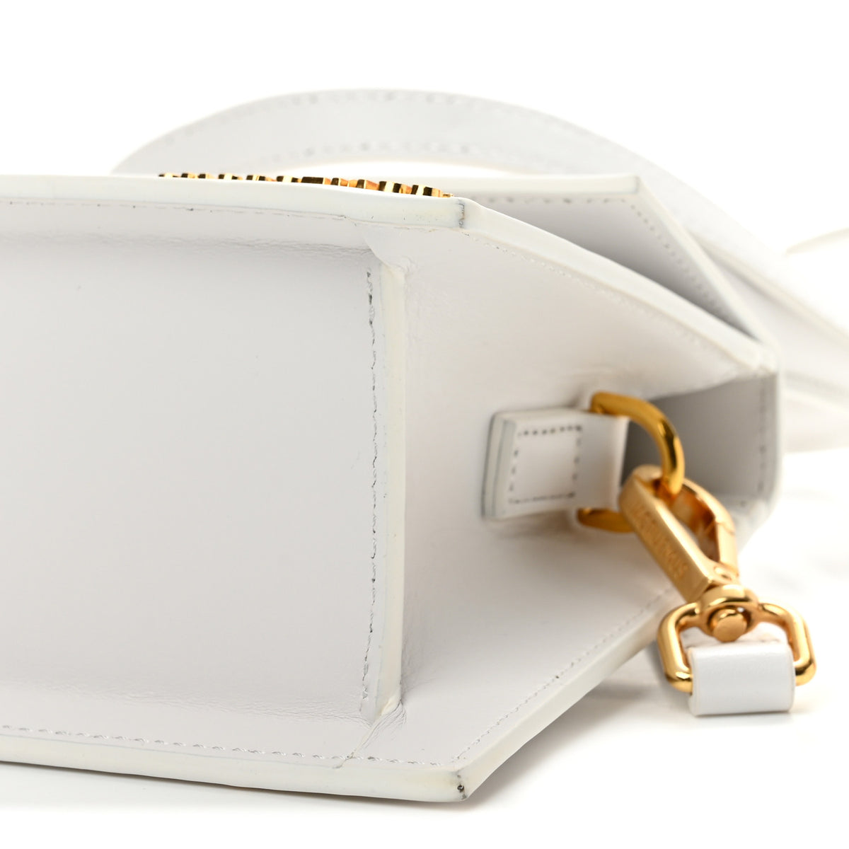 Jacquemus Smooth Calfskin Le Chiquito Moyen White 9 of 11