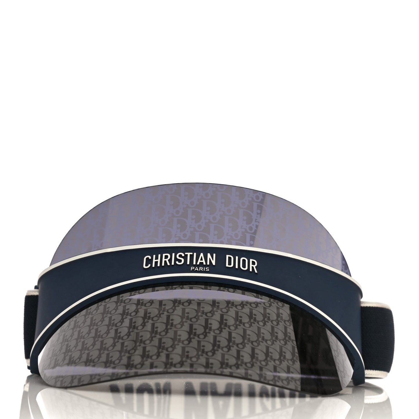Oblique DiorClub V1U Sun Visor Blue