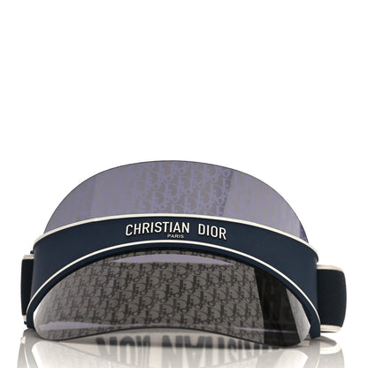 Christian Dior Oblique DiorClub V1U Sun Visor Blue 4 of 7