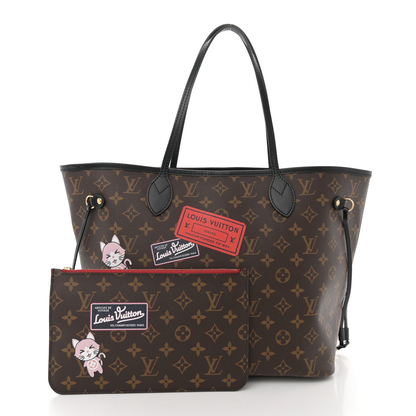 Monogram My LV World Tour Neverfull MM