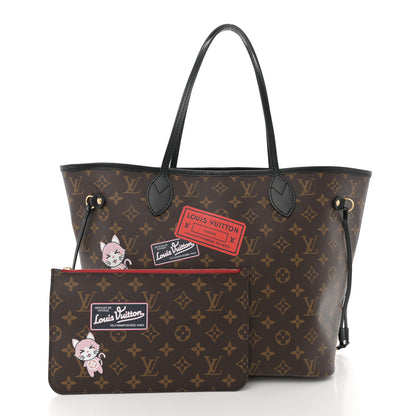 Louis Vuitton Monogram My LV World Tour Neverfull MM 3 of 10